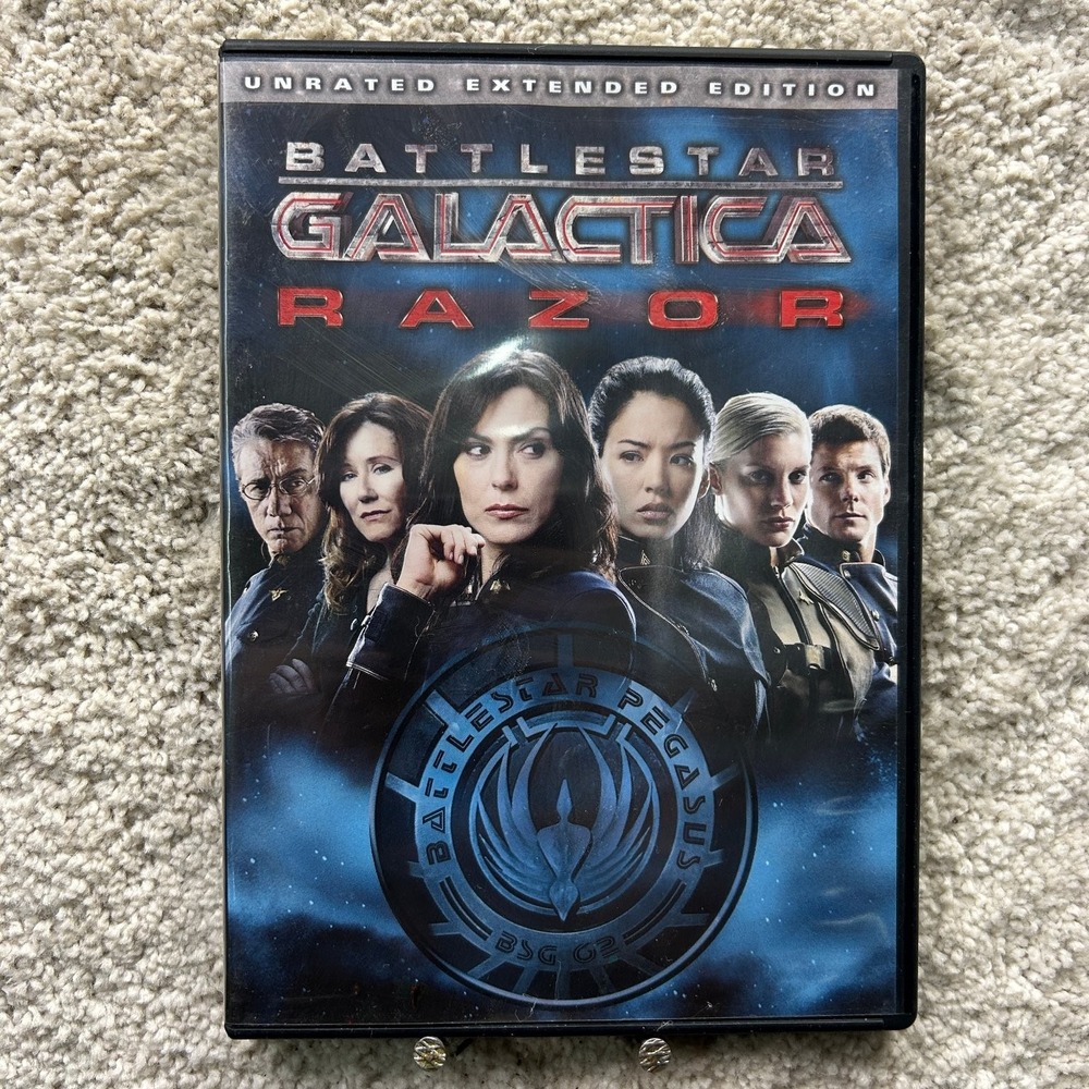 Battlestar Galactica Razor‎ DVD 2007 Unrated Extended Edition Bonus Features